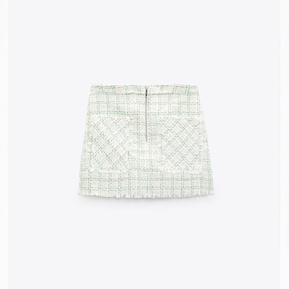 Zara tweeted set - weave jacket and shorts - Picture 6 of 6